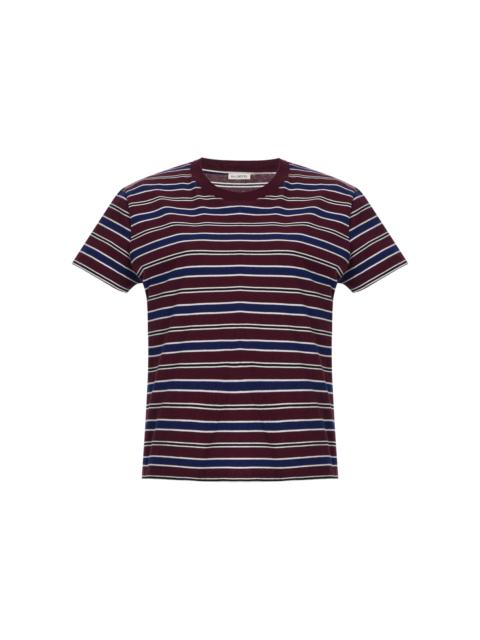 KALLMEYER Kenzie Striped Cotton Jersey T-Shirt blue