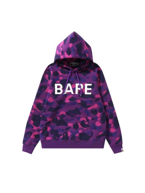 A BATHING APE® BAPE Color Camo Pullover Hoodie 'Purple'