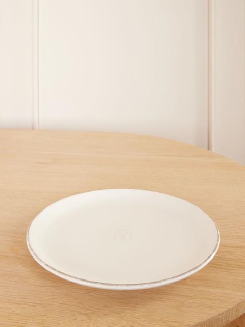 Brunello Cucinelli Ceramic charger plate Stone