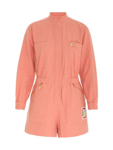 Zimmermann TIGGY SHORT UTILITY PLAYSUIT