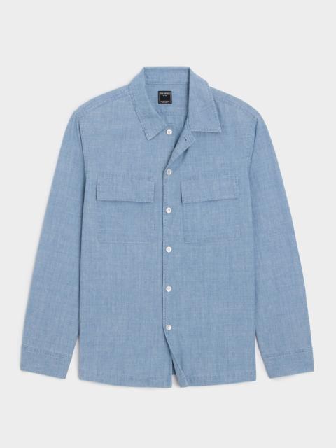 TODD SNYDER Relaxed Chambray CPO Overshirt