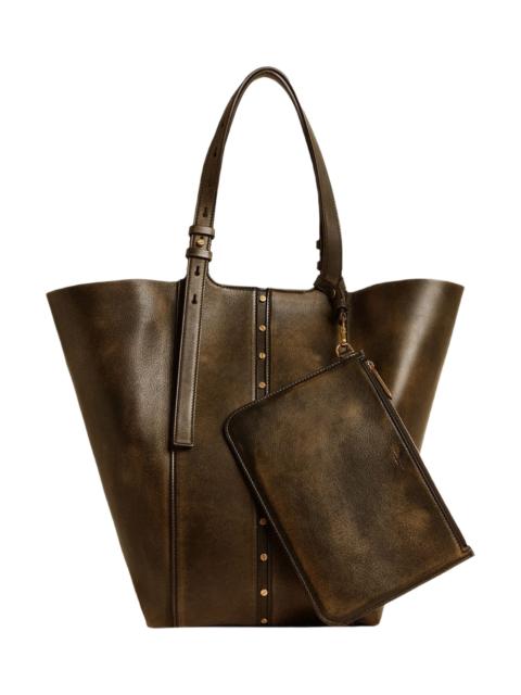 Golden Goose Vintage Shopping Bag Metal Details