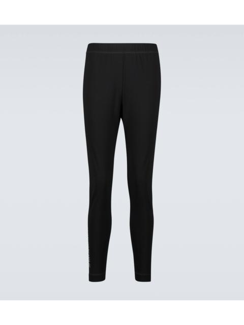 Moncler Grenoble logo-print skinny pants