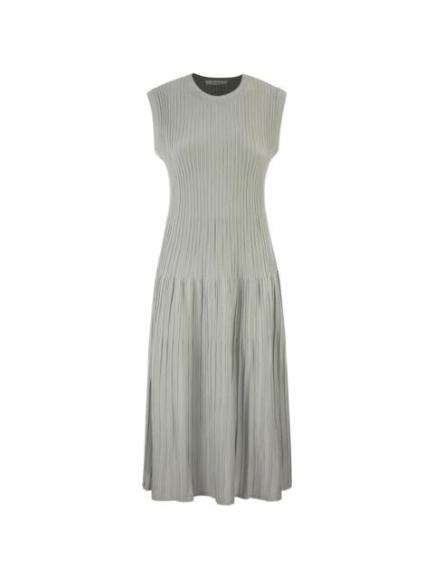 Max Mara ribbed round-neck midi dress