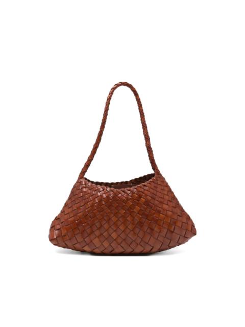 DRAGON DIFFUSION Rosanna woven-leather shoulder bag