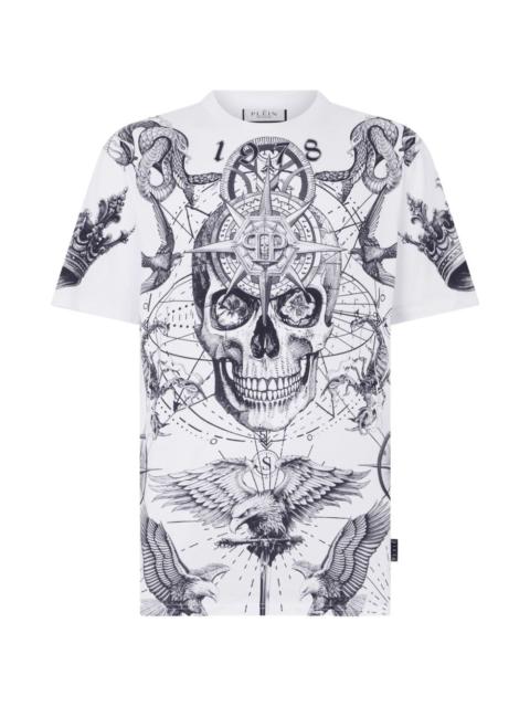 PHILIPP PLEIN round-neck skull-print T-shirt