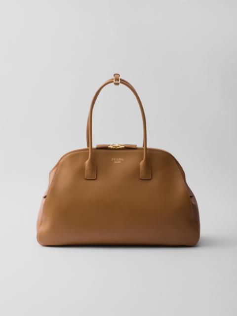 Prada Large leather tote bag