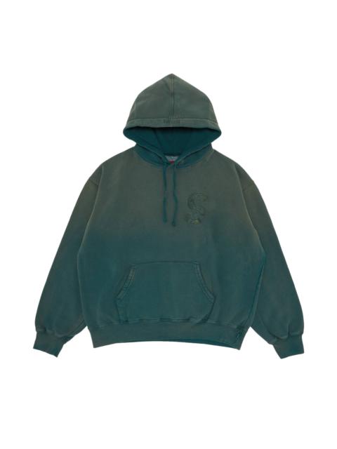 Supreme Overdyed S Logo Hooded Sweatshirt 'Teal'