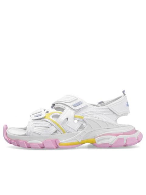 BALENCIAGA (WMNS) Balenciaga Track Sandals 'Yellow Pink Blu' 617543W3AR27540