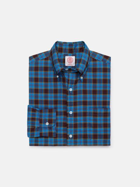 J. PRESS MADE-IN-USA ANDERSON TARTAN SPORT SHIRT - CLASSIC FIT