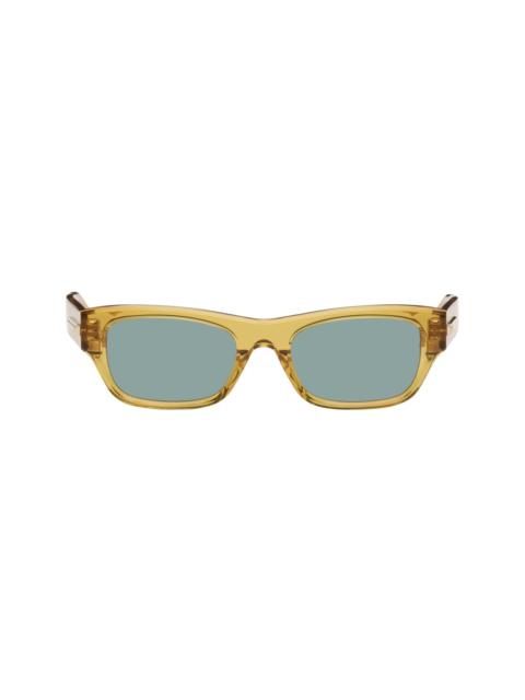 Givenchy Yellow GV One Sunglasses
