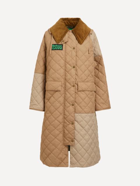 Barbour x GANNI Burghley Quilted Jacket