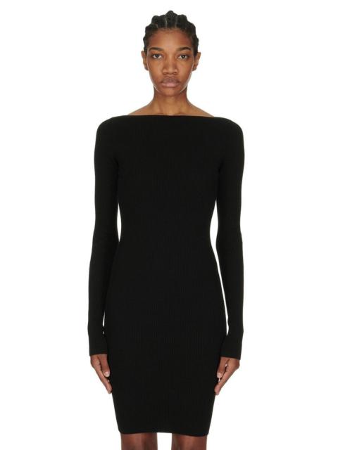 Rick Owens Al Mini Dress Black