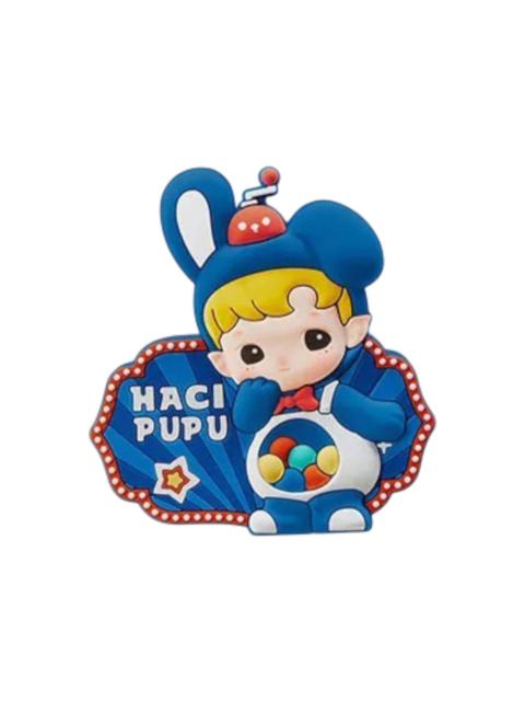 POP MART Pop Mart Hacipupu Rolling Time Machine Series Bunny Snow Cone Fridge Magnet Silicone Clip
