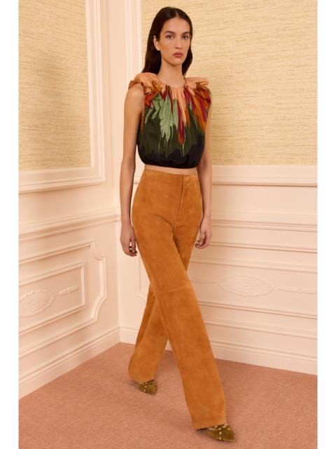 ULLA JOHNSON Freja Suede Pant