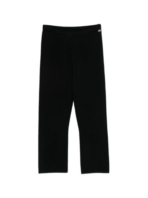 extreme cashmere Nº461 Wander knitted trousers