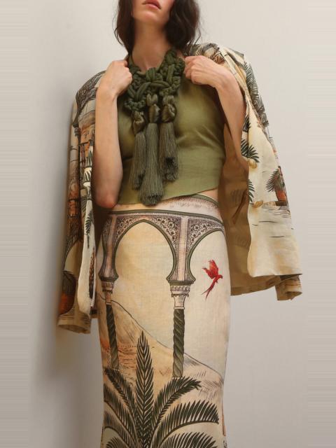 Johanna Ortiz Rock The Plan Jacket print