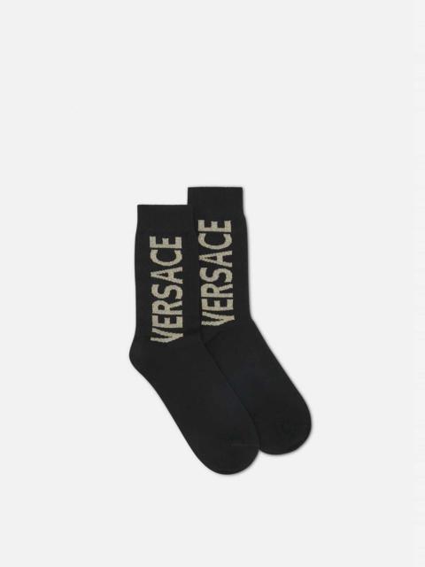 VERSACE Versace Logo Socks