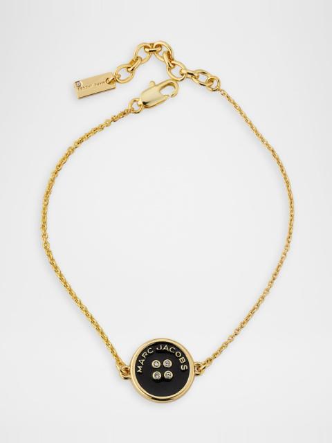 Marc Jacobs Button Chain Bracelet