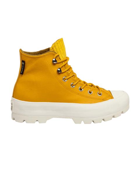 Converse Wmns Chuck Taylor All Star Lugged Leather High 'Gold Dart'