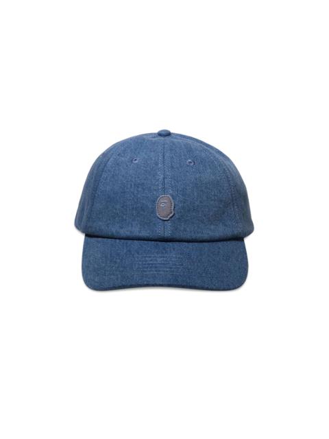 A BATHING APE® BAPE Denim Cap 'Light Indigo'