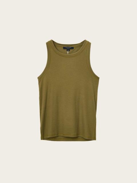 ALLSAINTS RINA CREW NECK SLEEVELESS TANK TOP