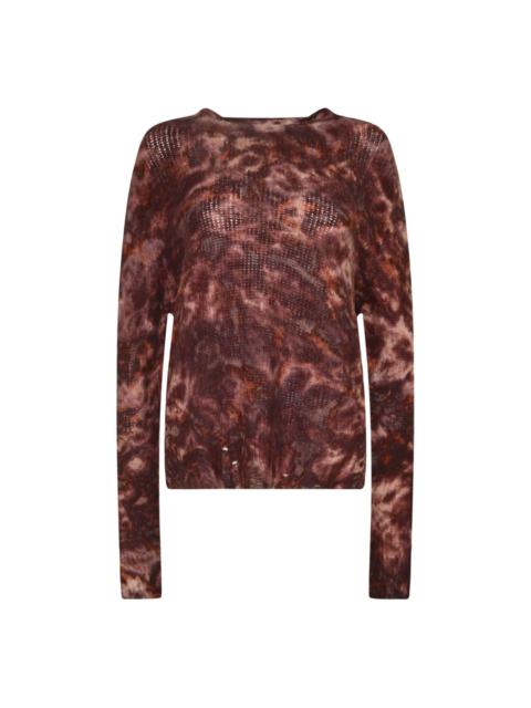 Avant Toi tie-dye sweater