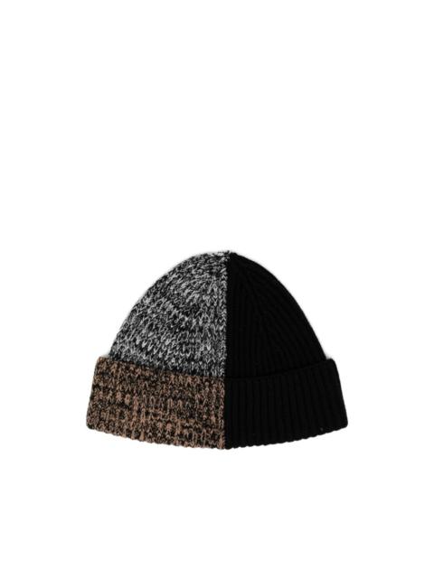 JOSEPH Merino Collage beanie