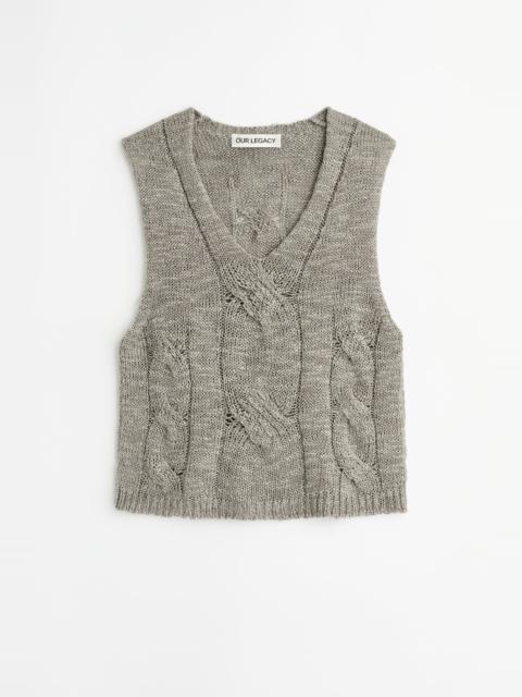 Our Legacy Link Vest Tin Shifting Hemp Silk Cable