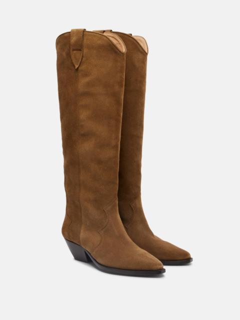 Isabel Marant Denvee 40 suede knee-high boots