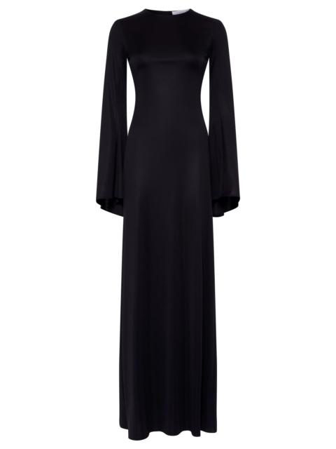 GABRIELA HEARST Imara Maxi Dress in Black Silk Jersey