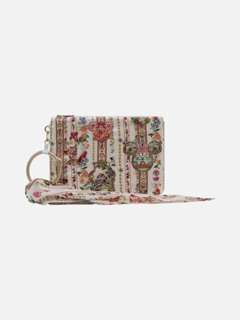 CAMILLA RING SCARF CLUTCH