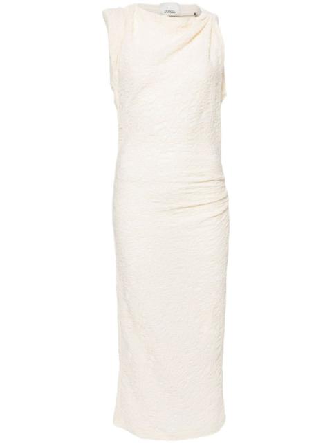 Franzy textured midi dress