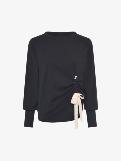 Repetto Side bow sweatshirt
