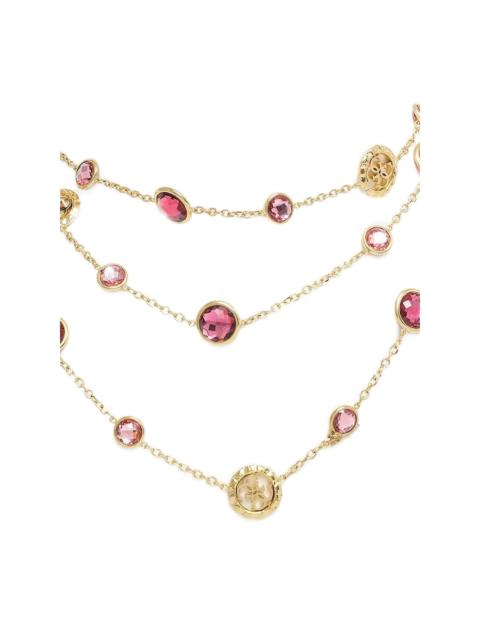 GUESS USA gold-tone crystal necklace