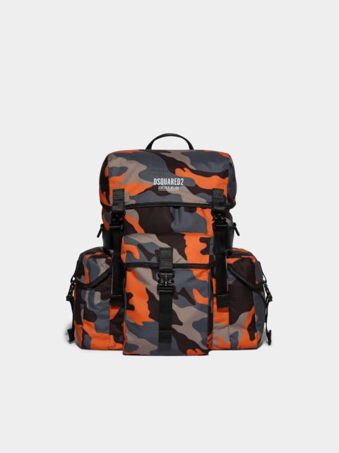 DSQUARED2 CERESIO 9 CAMO BACKPACK