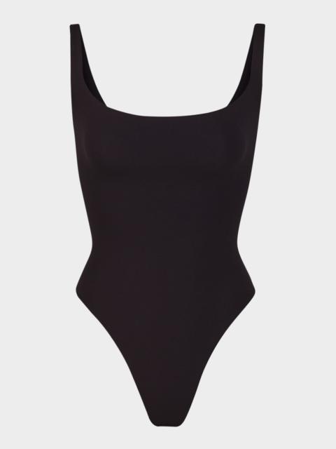 SKIMS Fits Everybody Square-Neck Bodysuit