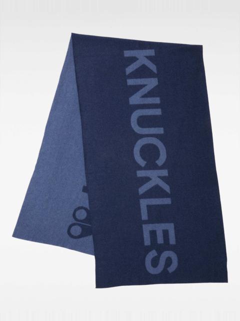 MOOSE KNUCKLES LOGO SCARF