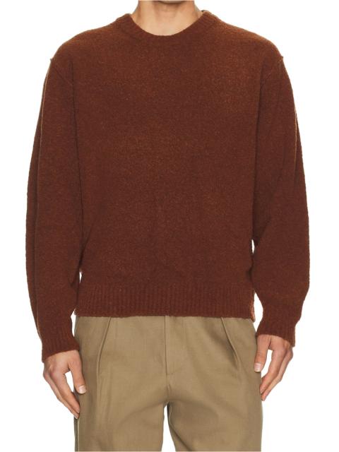 LE17SEPTEMBRE Boucle Reverse Seam Pullover