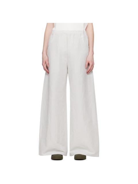 SOFIE D'HOORE Gray Pistis Casual Trousers