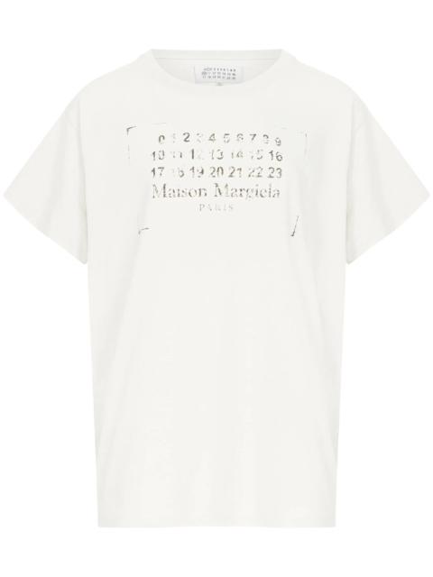 Maison Margiela Logo-print Cotton T-shirt