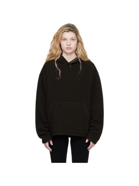 RIER Brown Fleece Hoodie
