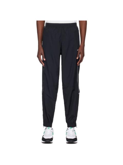 Black Solo Swoosh Track Pants