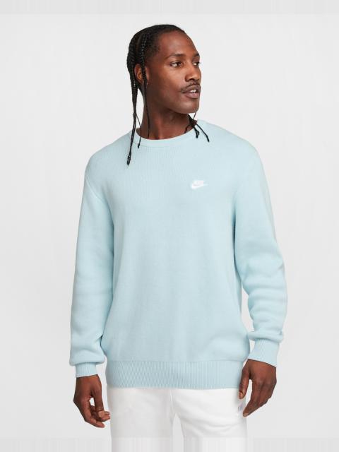 Nike Club Men's Crew-Neck Sweater