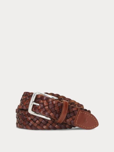 Polo Ralph Lauren Braided Leather Belt