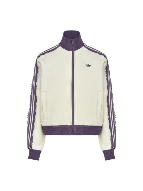 adidas (WMNS) adidas Knit Track Top Asia Sizing 'Off White' LF2334