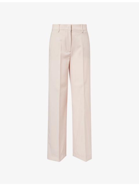 WEEKEND Max Mara Visivo Straight-Leg Wool Trousers