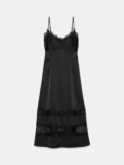 kate spade Lace Trim Satin Slip Dress