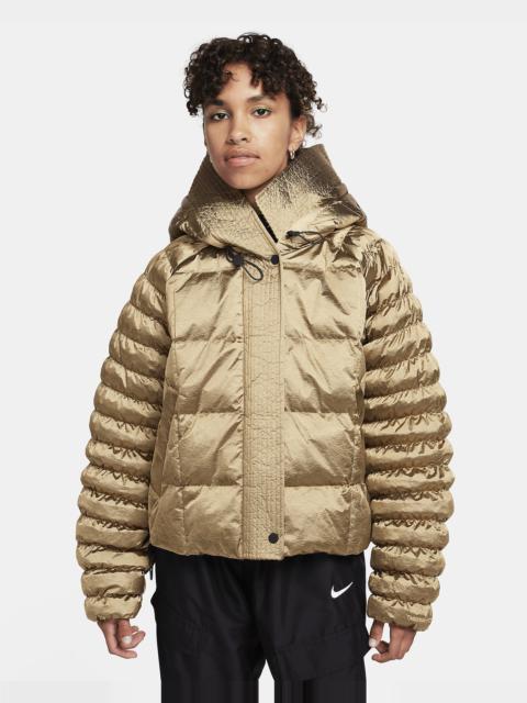 Nike Sportswear Swoosh Puffer Shine PrimaLoft® Women's Therma-FIT Oversized Hooded Jacket