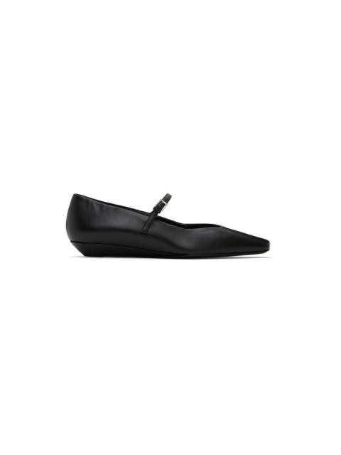 Loulou de Saison Black Micheline Ballerina Flats